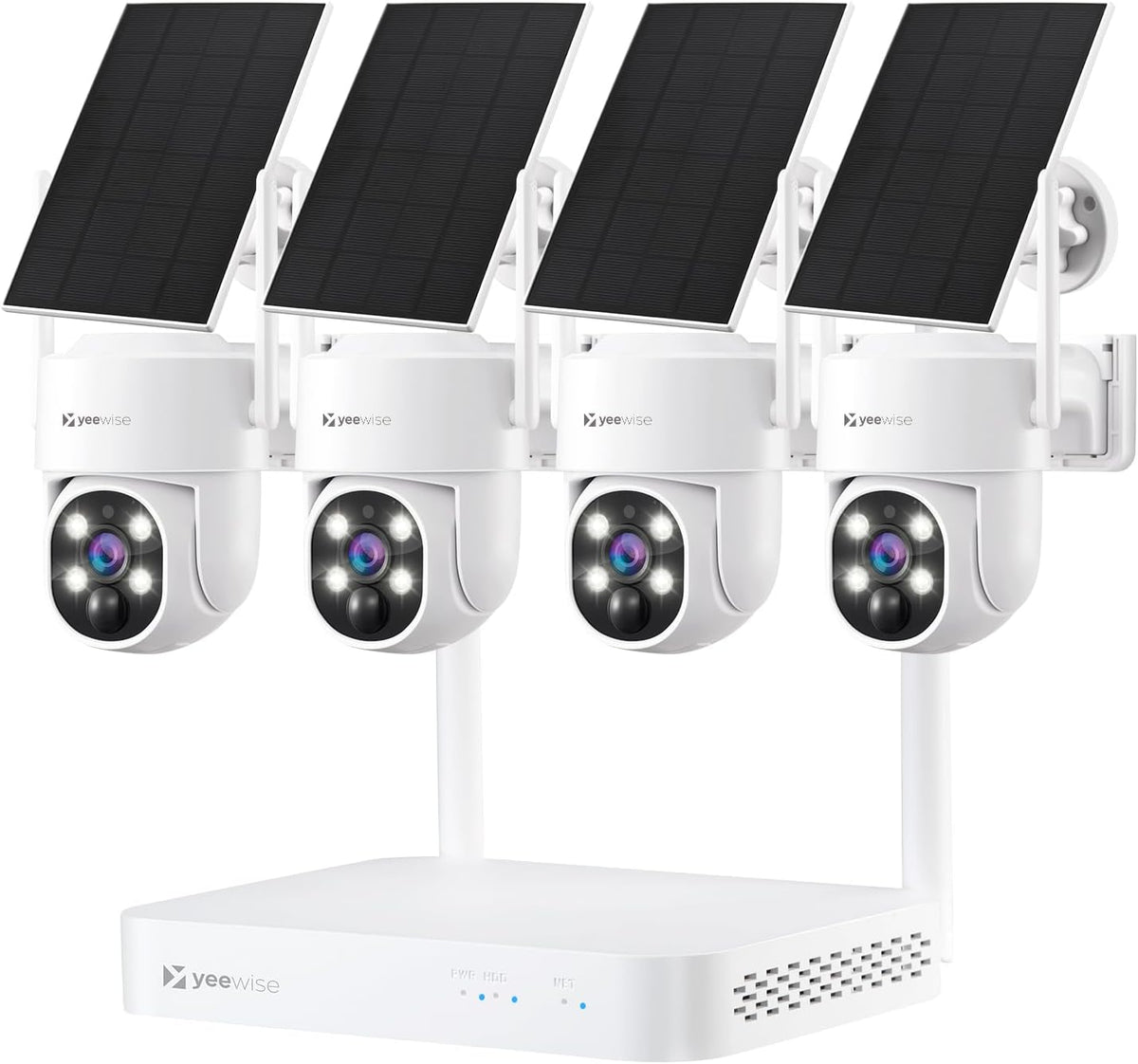 Battery & Solar Security Camera System – Yeewise