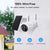 Yeewise 4MP Wire-Free Solar Security Camera System