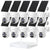 Yeewise 4MP Pan Tilt Solar Security Camera System