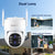 Yeewise 2K Dual Lens WiFi Security Camera System