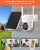 Yeewise 4MP Wire-Free Pan Tilt Solar Security Camera System