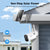 Yeewise 2K Wire-Free Solar Security Camera System with Monitor