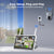 Yeewise 2K Dual Lens PTZ WiFi Security Camera System with Monitor