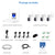 Yeewise 2K Dual Lens WiFi Security Camera System