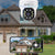 Yeewise 2K Pan Tilt Outdoor WiFi Security Camera with Motion Spotlights and Auto Tracking