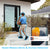 2K All-in-One Wireless Rotating Security Camera System with 12