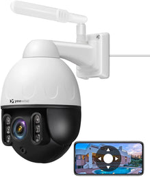 Smart 5MP PTZ WiFi Camera with Spotlight