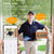 2K All-in-One Wireless Rotating Security Camera System with 12